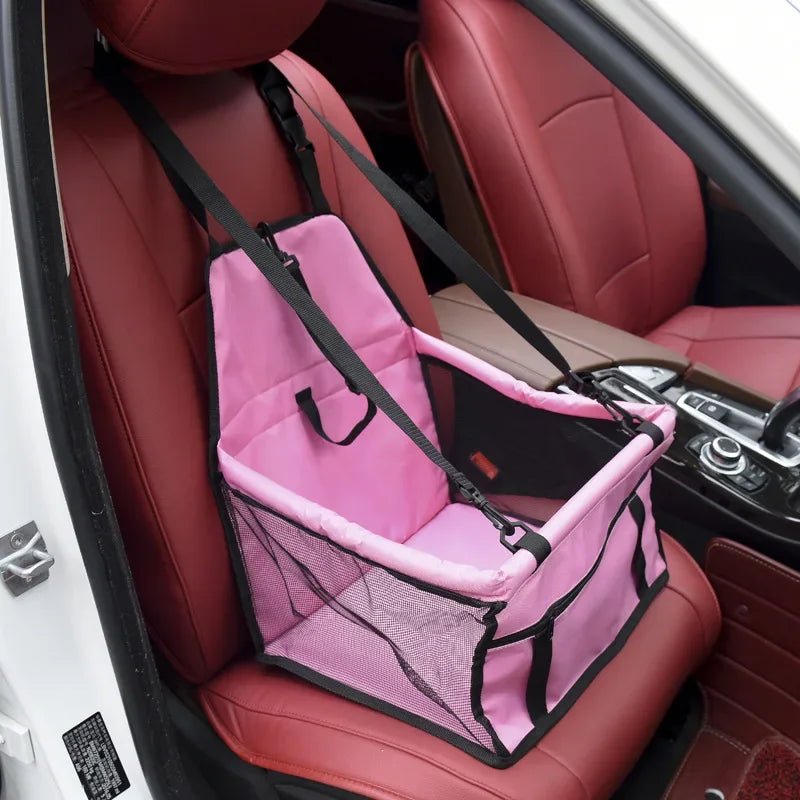 Siege Auto Chien - PremiumDogBag™ - Rose - Chien Futé