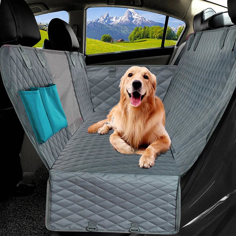 Siege Auto pour Chien - PetSeat - Gris - Chien Futé