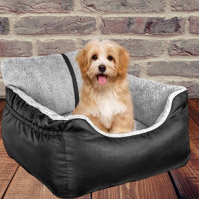 Siege Auto pour Chien - PetSeat™ - Noir - Chien Futé